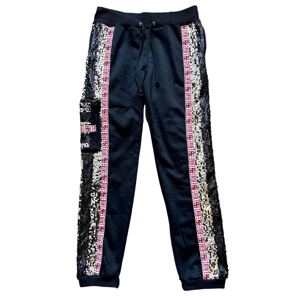 Stripey Sequin 'One of kind' Tracksuit