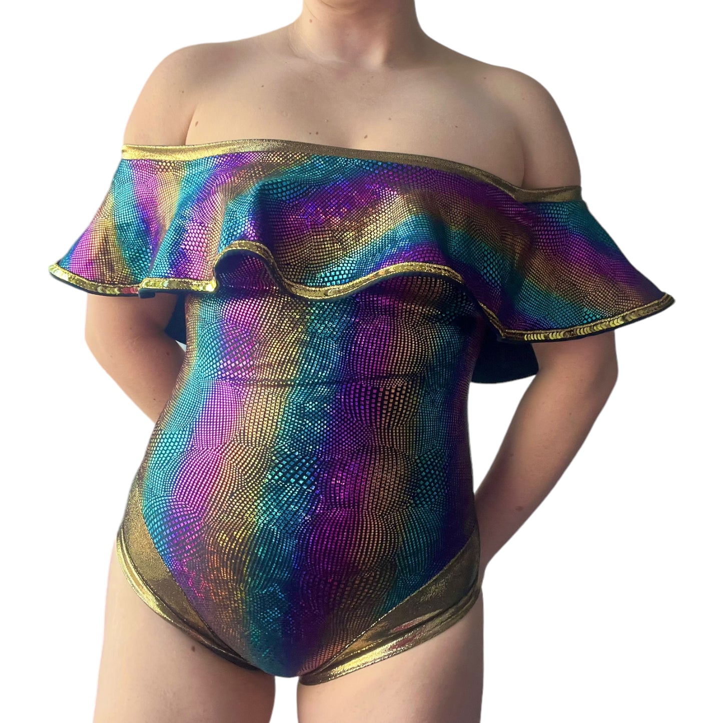 Disco Diva Holo Leotard