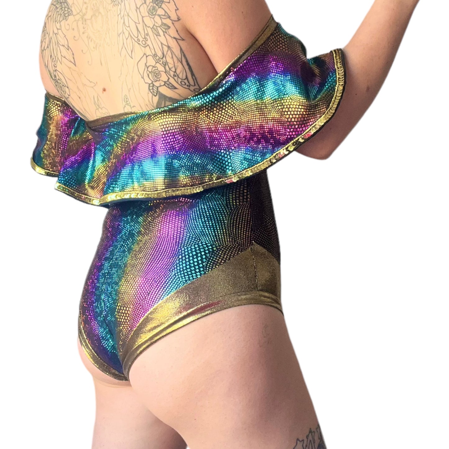 Disco Diva Holo Leotard