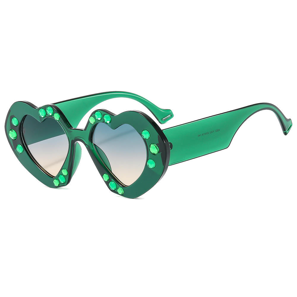Disco Diva Diamante Shades - HEART