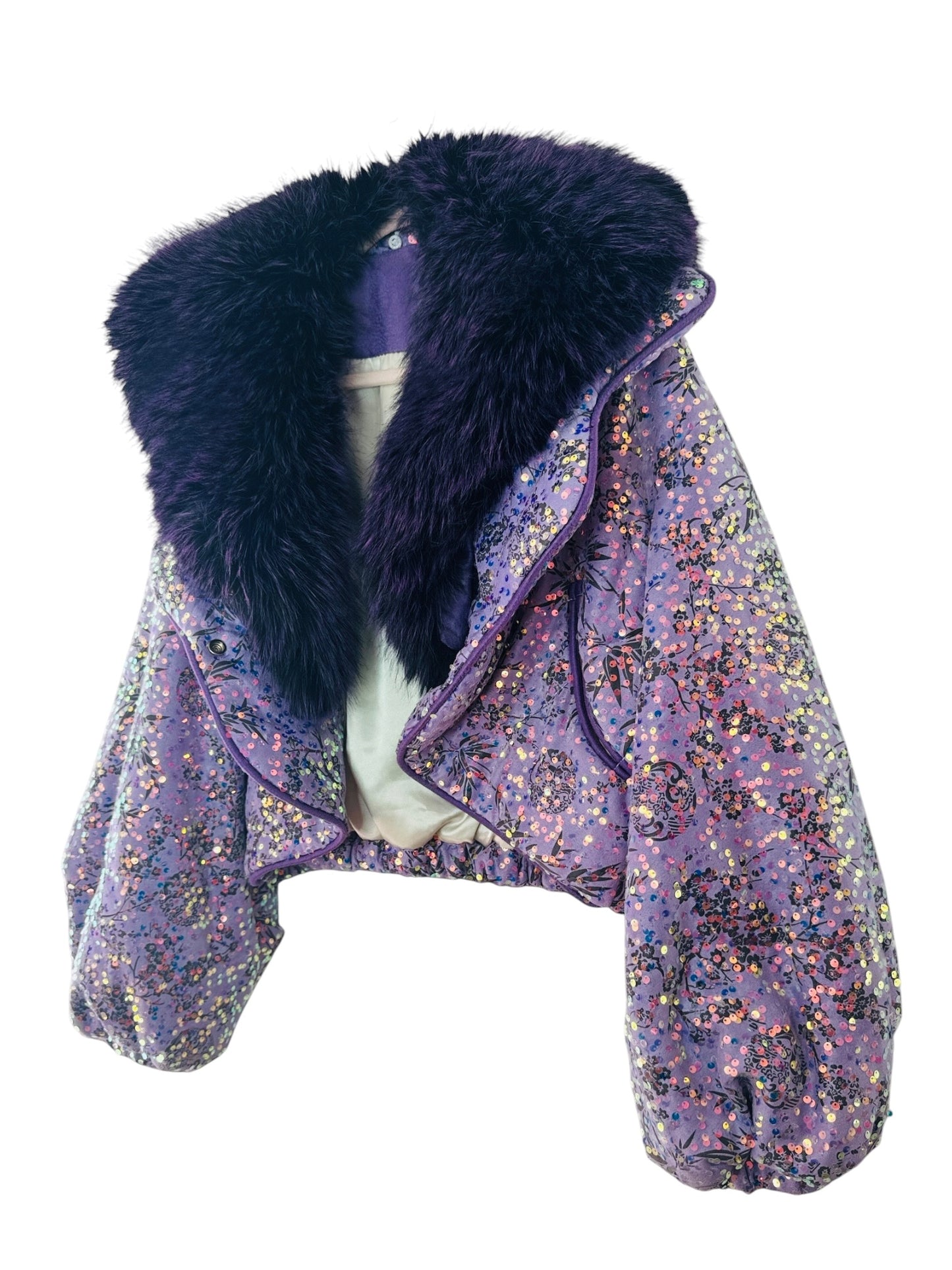 Disco Diva Coat - Luxe Lilac