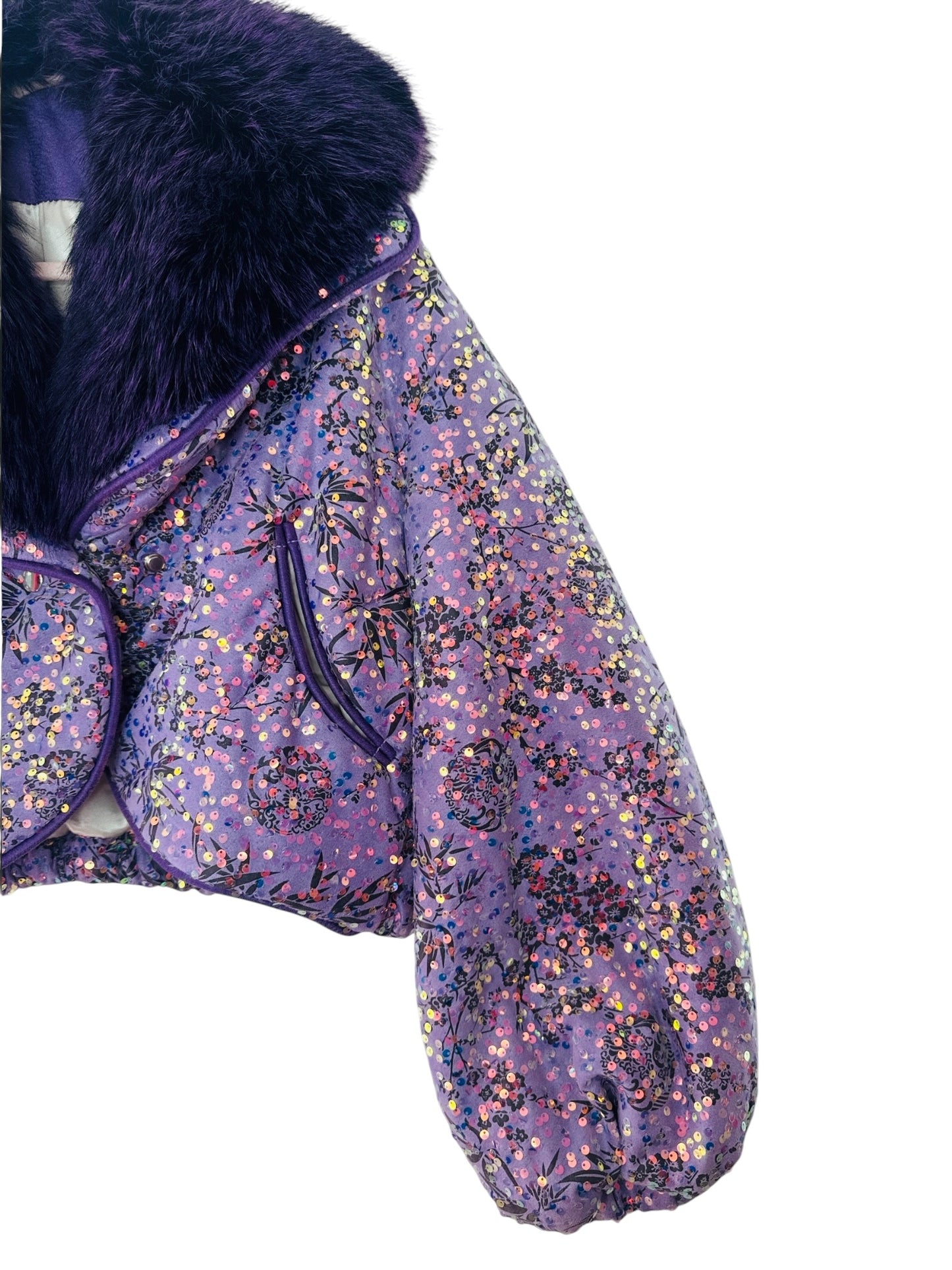 Disco Diva Coat - Luxe Lilac