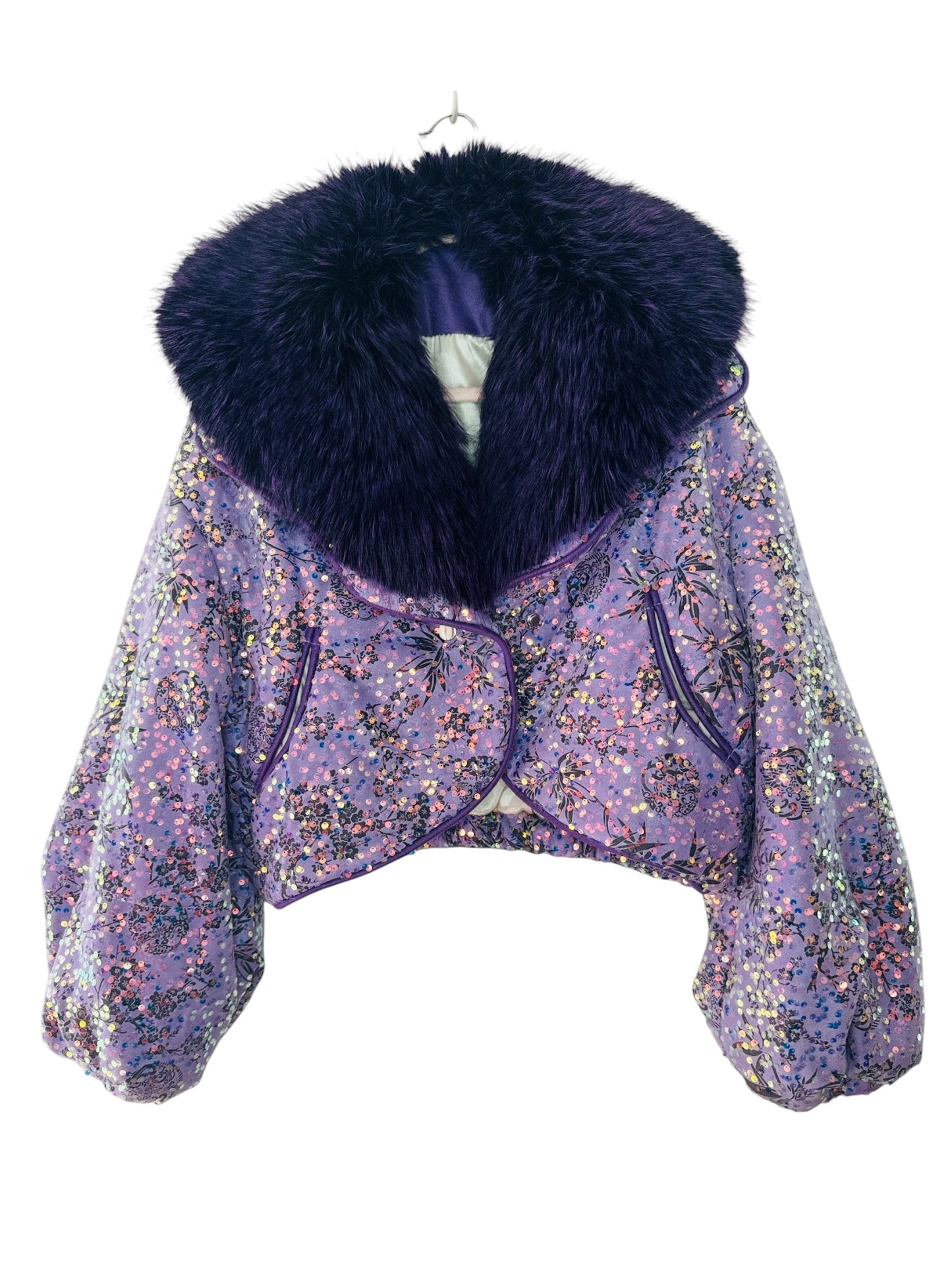 Disco Diva Coat - Luxe Lilac