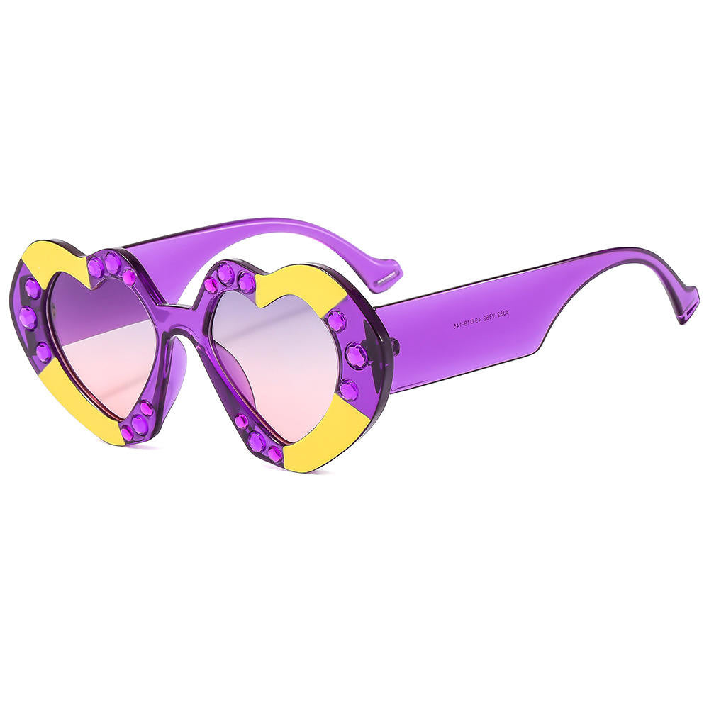 Disco Diva Diamante Shades - HEART