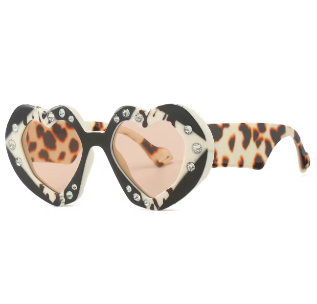 Disco Diva Diamante Shades - HEART