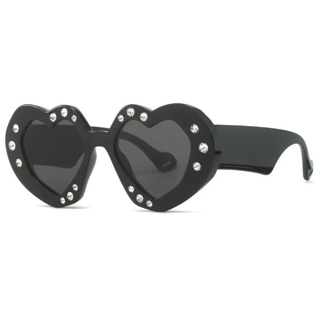 Disco Diva Diamante Shades - HEART