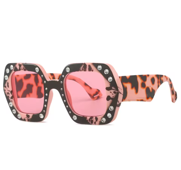 Disco Diva Diamante Shades - SQUARE
