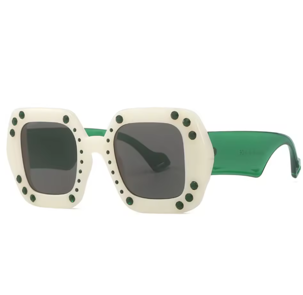 Disco Diva Diamante Shades - SQUARE