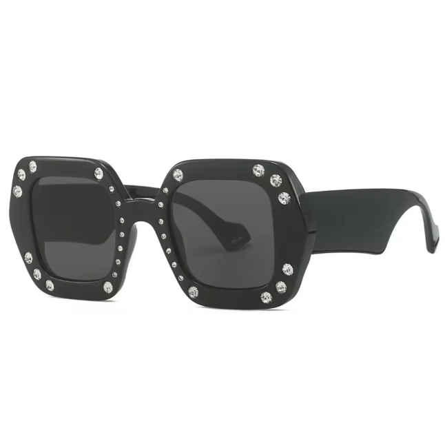 Disco Diva Diamante Shades - SQUARE