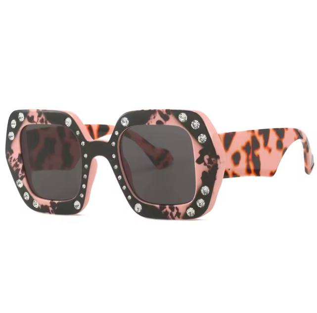 Disco Diva Diamante Shades - SQUARE
