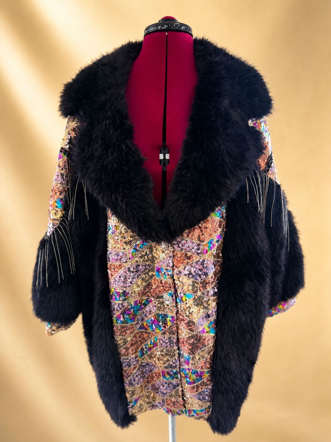 Star of the Show - Black Luxury Fur Coat