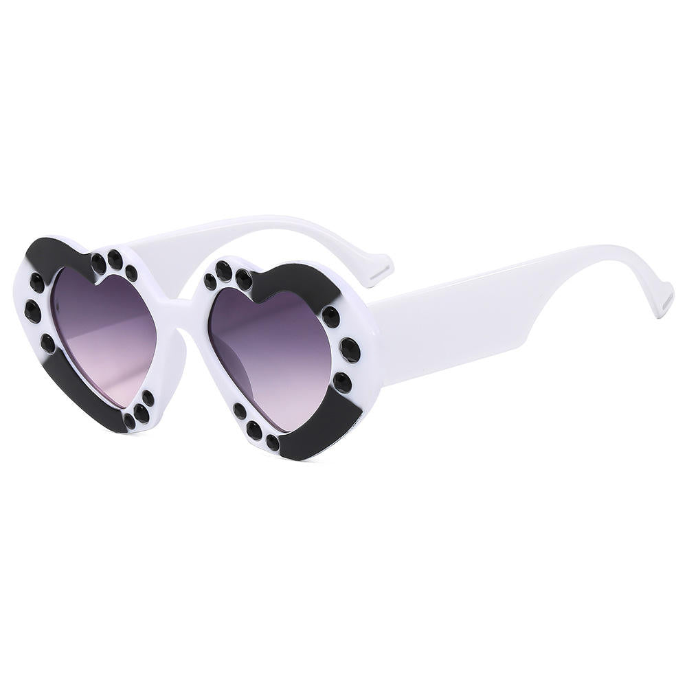 Disco Diva Diamante Shades - HEART